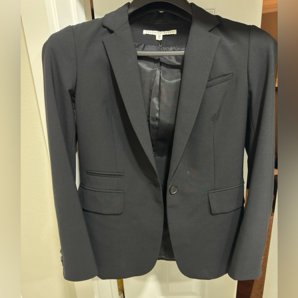 Veronica Beard Classic Dickey Jacket, Black